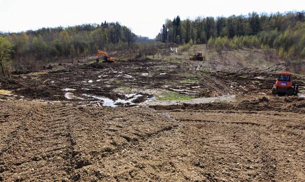 Velika Gorica: Kosor s ministrima obišla gradilište autoceste Zagreb - Sisak