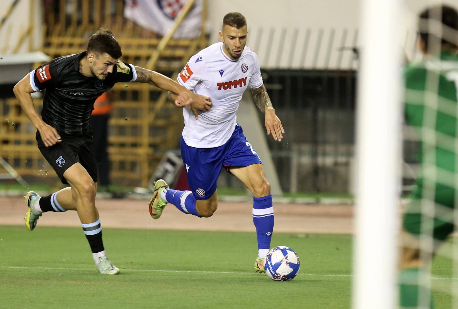 Split: Utakmica 2. kola SuperSport HNL-a između HNK Hajduk i HNK Rijeka