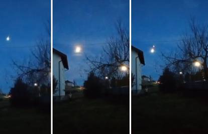 VIDEO Snimila meteor iznad Čazme: 'Upao joj je u kadar dok je snimala video, prepala se'