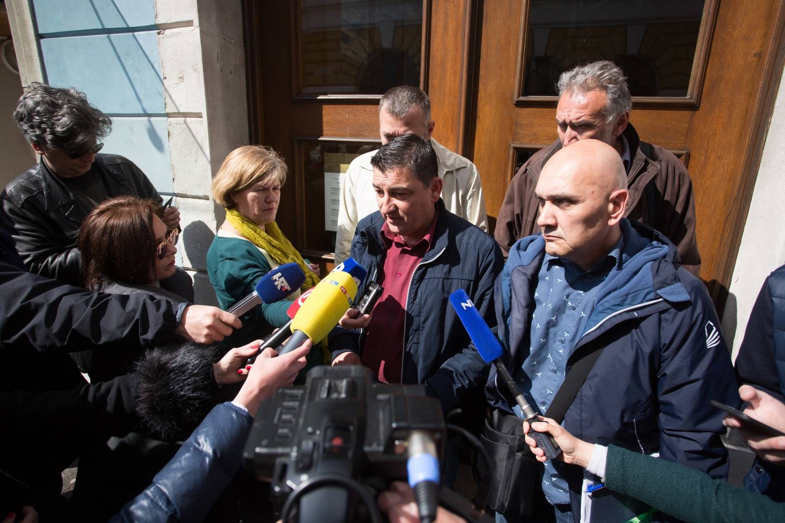 Rijeka: Predstavnici sindikata dali izjavu o neuspjelom otvaranju steÄaja 3. Maja
