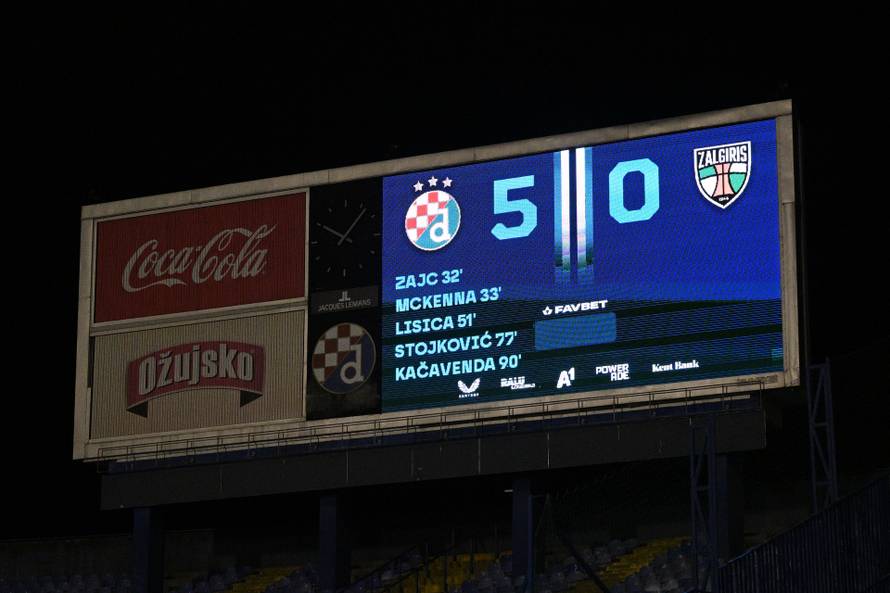 Zagreb: GNK Dinamo i FK Kauno Žalgiris u prvoj utakmici 3. pretkola UEFA Lige prvaka