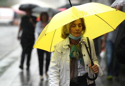 Kišni dan u Zagrebu: Izgleda kao da nam je došla rana jesen'