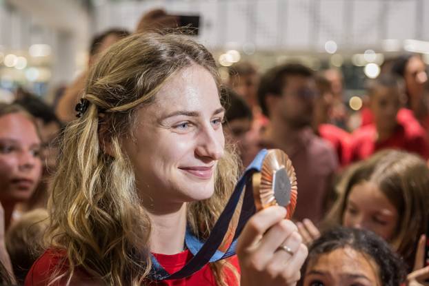 Doček olimpijaca u Zračnoj luci Split