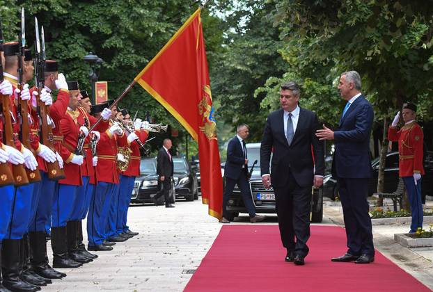 Milanovića u Cetinju ugostio predsjednik Milo Đukanović