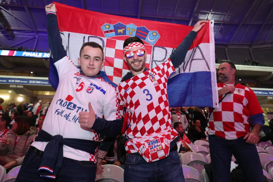 Lille: Atmosfera na stadionu tijekom treÄeg dana finala Davis Cupa izmeÄu Francuske i Hrvatske