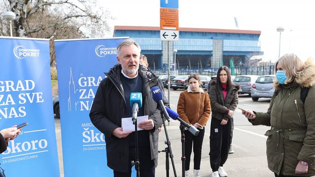 Miroslav Škoro održao konferenciju za medije na teme Dinamov stadion i SRC Svetice