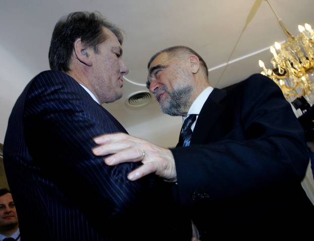 ARHIVA - 18.02.2005. Zagreb: Inauguracija predsjednika Republike Hrvatske Stjepana Mesića