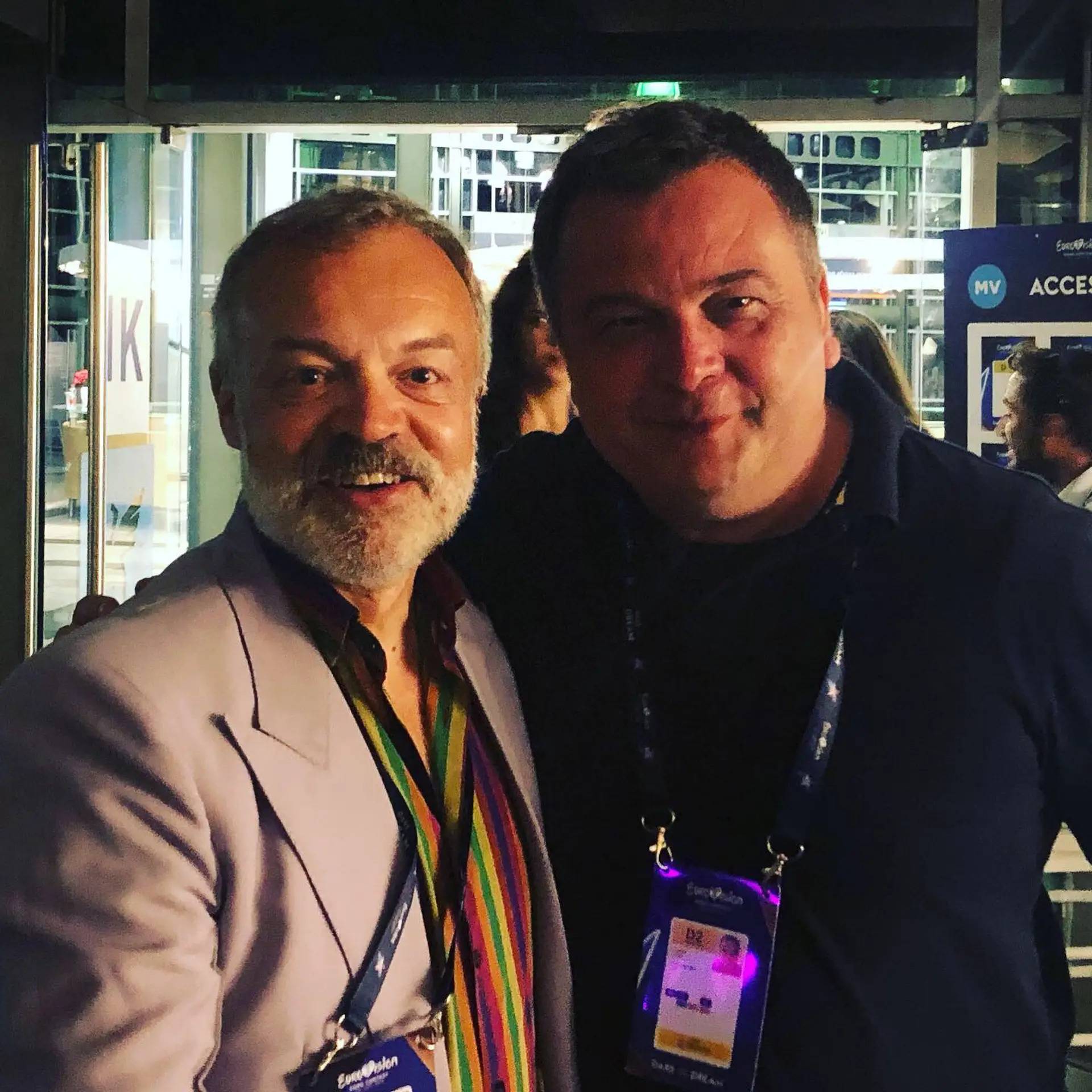 Duško Ćurlić i Graham Norton