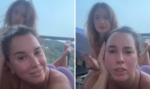 FOTO Uh! Nives nakon treninga pokazala utegnutu guzu! Taisha joj pomagala u&ccaron;iti novu ulogu