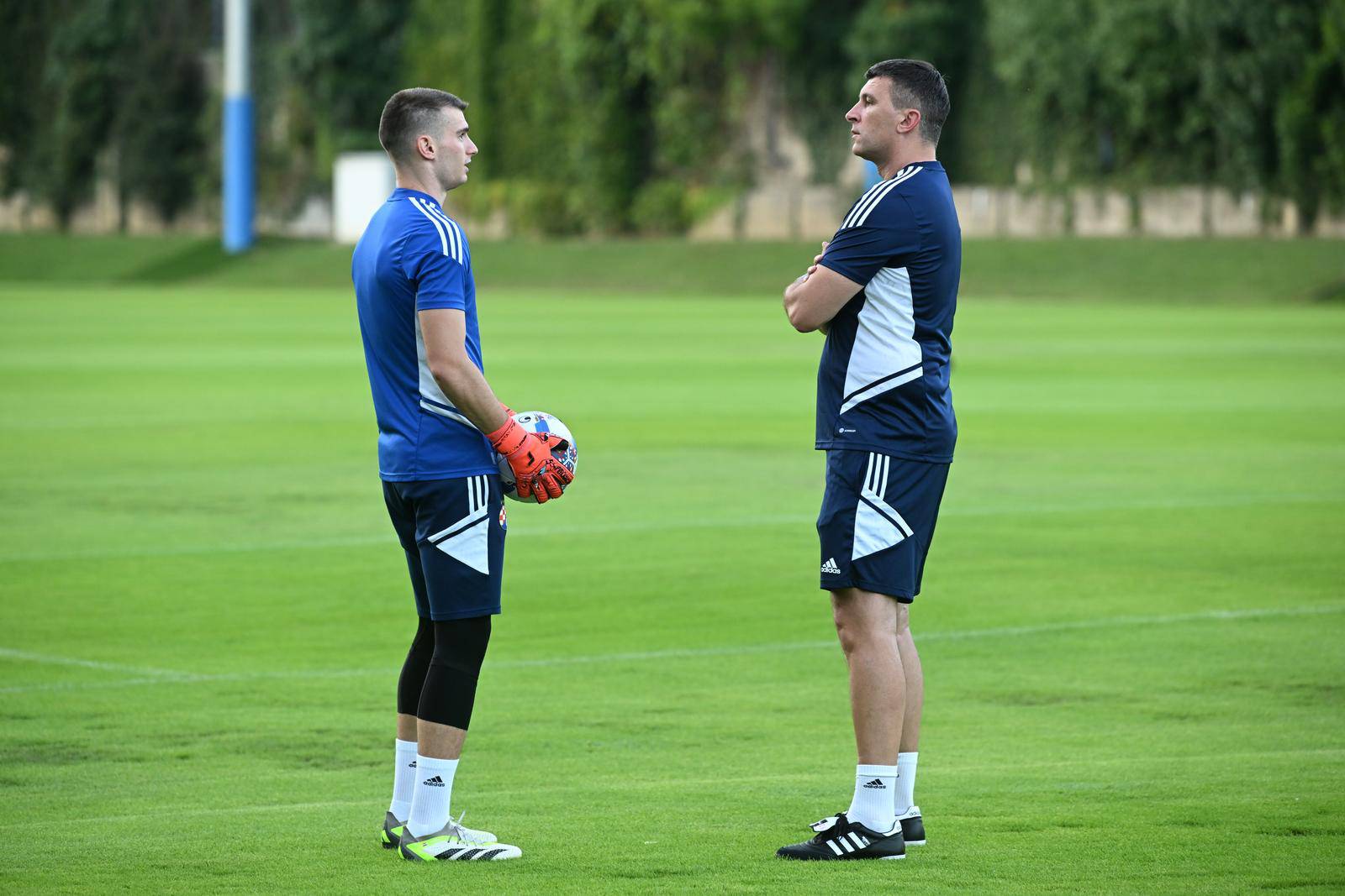 Zagreb: Novi trener GNK Dinamo, Sergej Jakirović, odradio prvi trening