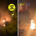 VIDEO Noćna drama u Sigetu: Zapalio se kontejner, požar zahvatio dva auta ispred zgrada