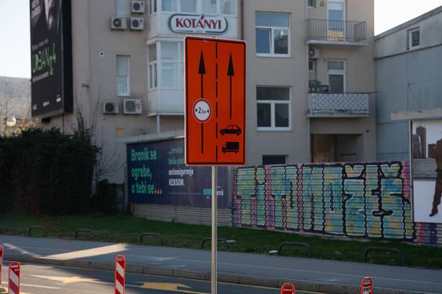 Zagreb: Nova regulacija prometa kod Vjesnika