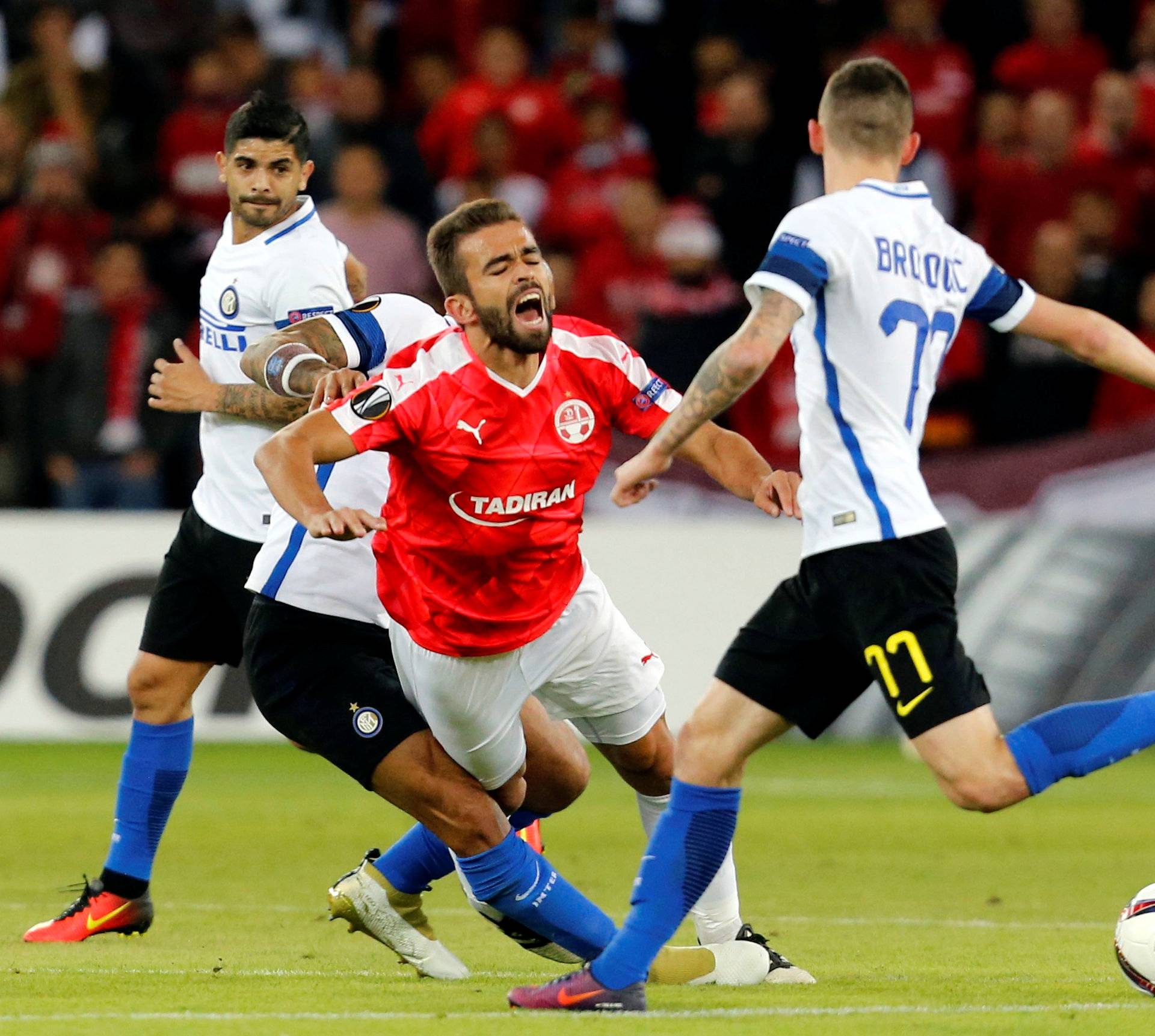 Football Soccer - Hapoel Be'er Sheva v Inter Milan - UEFA Europa League Group Stage - Group K