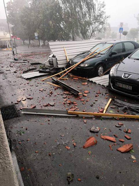 'U Našicama ne pamtimo oluju kao ovu, štete su jako velike'