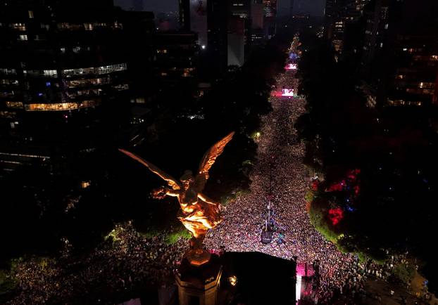 FIFA World Cup 2026 - Round of 32 - Mexico v Ecuador - Fans gather in Mexico City