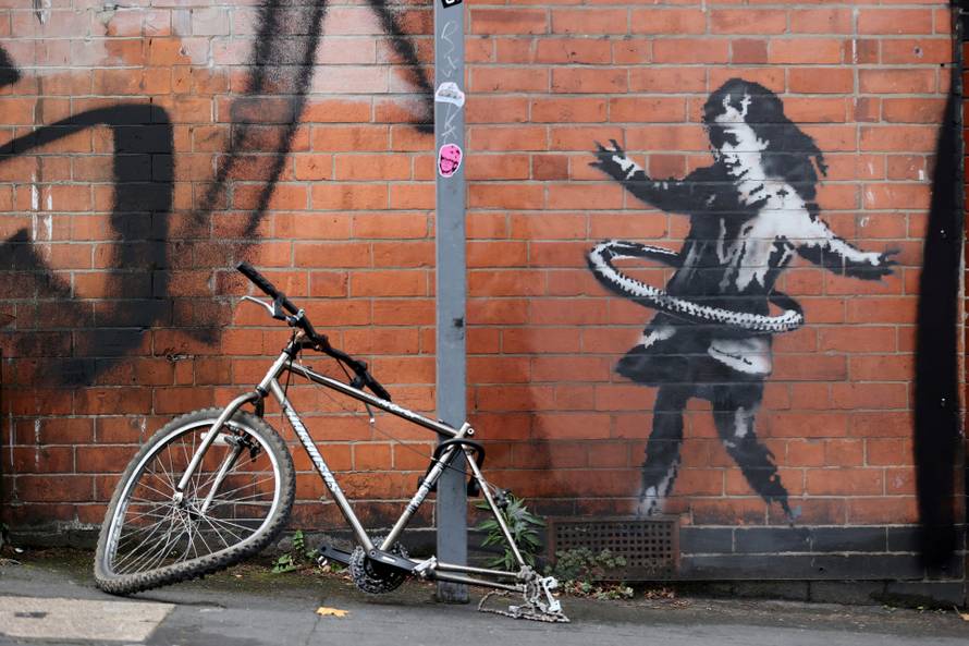 A new Banksy artwork has appeared in Rothesay Avenue, Nottingham