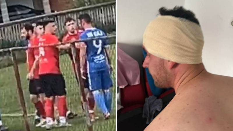 VIDEO Kaos u Kobiliću: Redari i vatrogasci tukli igrače gostiju!? Morali reagirati hitna i policija