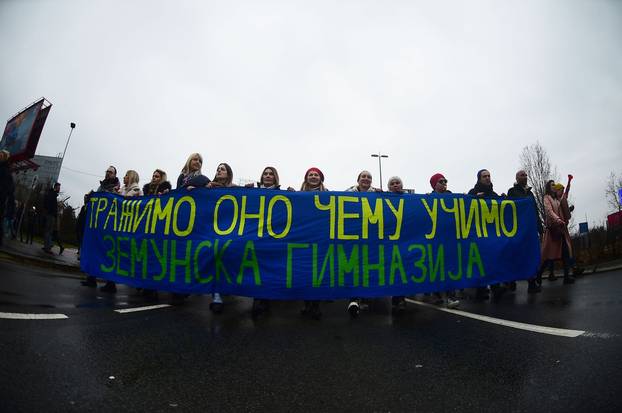 Beograd: Opći štrajk u Srbiji