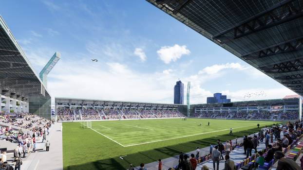 FOTO Ovako će izgledati novi stadion na kojem će igrati Dinamo. Uskoro kreću radovi