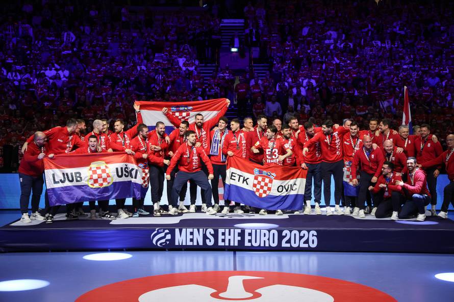 Dodjela medalja hrvatskoj rukometnoj reprezentaciji