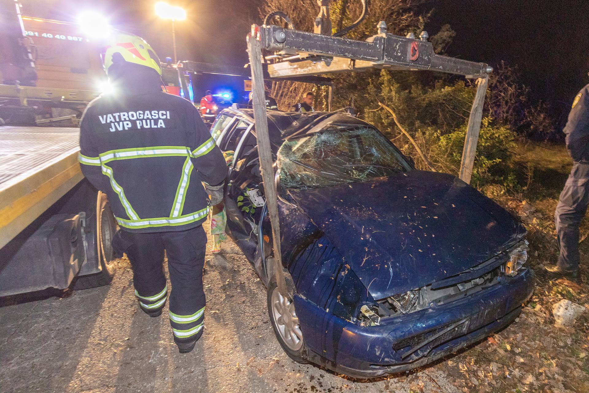 U prometnoj nesreći u Marčanama poginula jedna osoba