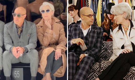 Revija Dolce&Gabbane? Ma daj… Miranda Priestly sjela je u prvi red i ukrala svu pažnju...