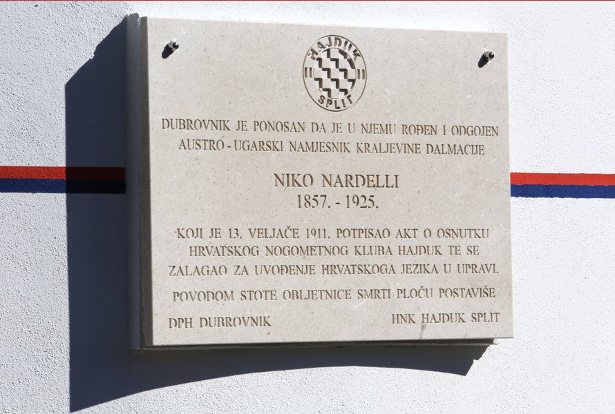 U Lapadu otkrivena spomen ploča barunu Niku Nardelliju