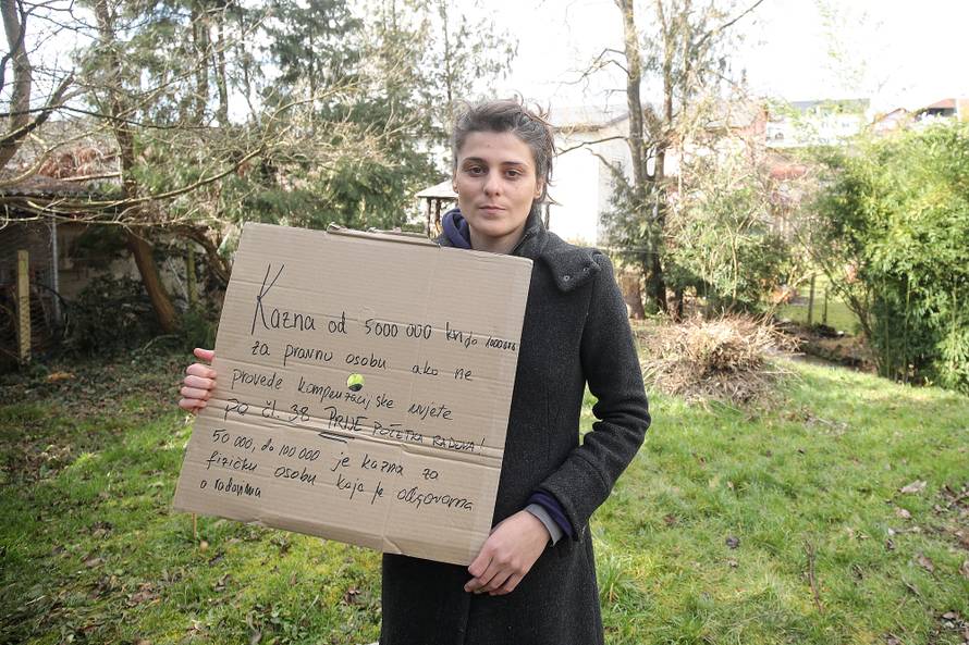 Ne dam Hrvatskim vodama da unište moj vrt, stablo i potok...