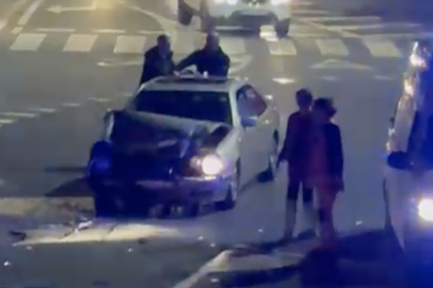 Prometna nesre&cacute;a Knin