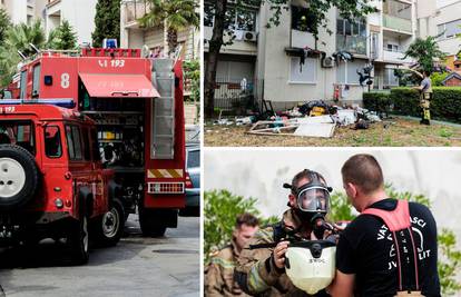 Žena preminula u požaru stana u Splitu: 'Da smo došli minutu kasnije, gorio bi i drugi stan'