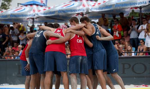 Hrvatski rukometaši na pijesku ispali od Danaca u četvrtfinalu