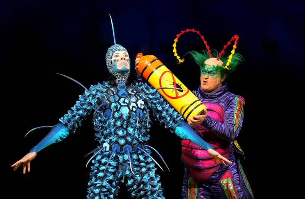 Cirque du Soleil with Ovo show performs in Riga
