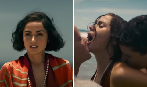 Ana de Armas u vrućem klinču s dva muškarca na plaži: Izašao je trailer za njezin novi film...