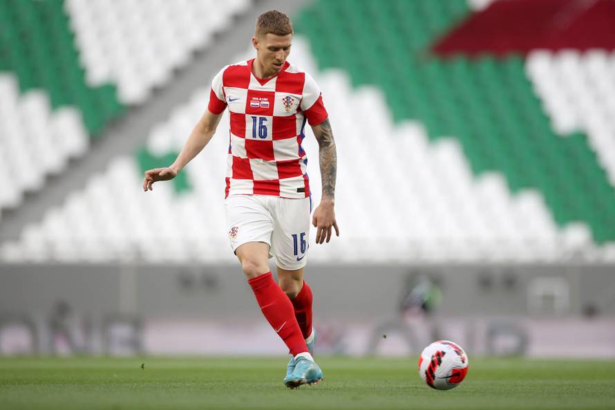 Doha: Prijateljska nogometna utakmica Hrvatska - Slovenija