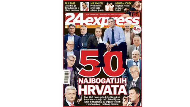 24sataExpress: 50 najbogatijih i najimućnijih Hrvata!