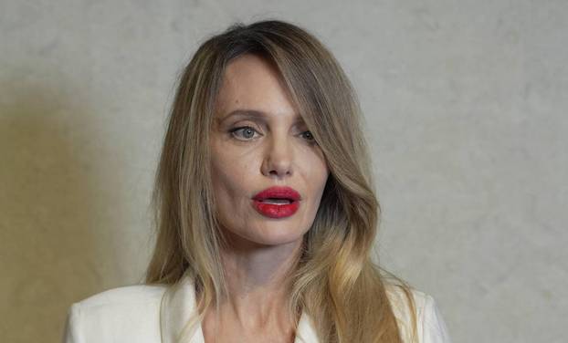 SHANGHAI, CHINA - MARCH 29: American actress Angelina Jolie attends the Tom Ford event on March 29, 2026 in Shanghai, Ch
