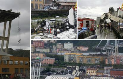 Uklanjaju urušeni vijadukt kod Genove: Poginulo je 43 ljudi...