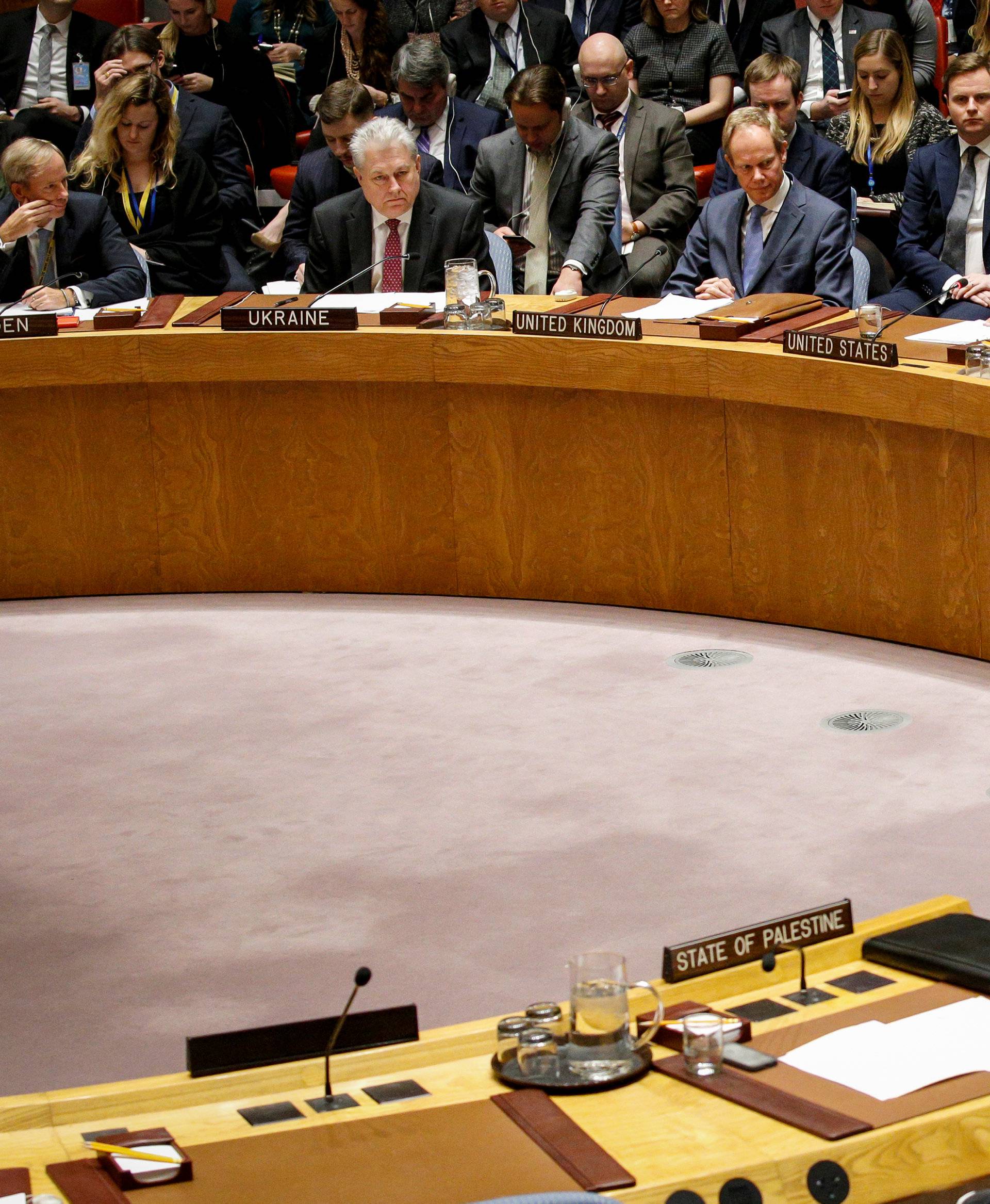 U.S. Ambassador to the United Nations Nikki Haley speaks following a vetoing an Egyptian-drafted resolution regarding recent decisions concerning the status of Jerusalem, during the United Nations Security Council meeting in New York