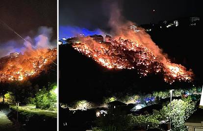 Uhitili piromana, sumnjiče ga da je podmetnuo požar kod Dubrovnika na tri lokacije