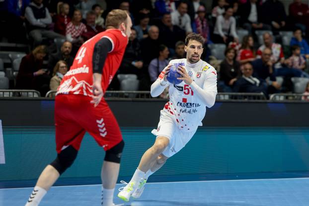 Zadar: Prijateljska utakmica između Hrvatske i Švicarske