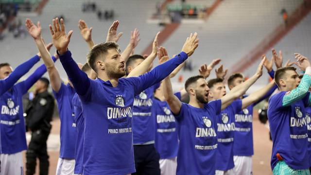 Dinamo remijem na Poljudu osvojio 24. naslov prvaka Hrvatske