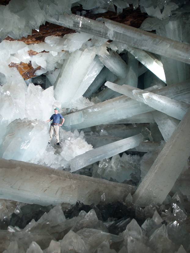 Cave of Crystals, Naica Mine, Mexico