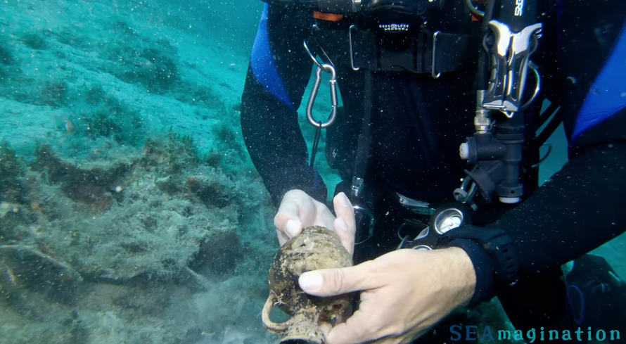 FOTO Ronilac kraj Visa pronašao antičko blago, iz Ministarstva su reagirali tek nakon mjesec dana