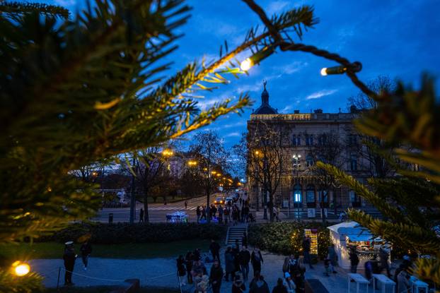 Adventski ugođaj u centru Zagreba