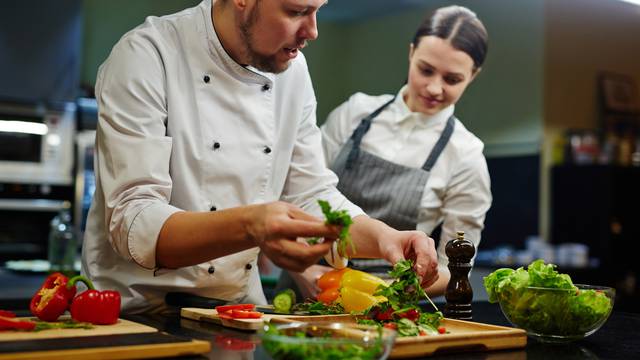 Cooking together