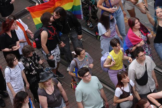 Zagreb: 25. Povorka ponosa LGBTIQ zajednice "Korak po korak, iskorak!"
