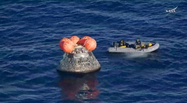 Artemis II crew returns to Earth