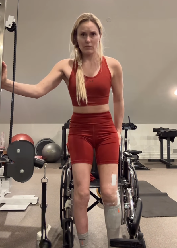 FOTO Je li moguće? Pogledajte što radi Lindsey Vonn nekoliko tjedana od stravične nesreće