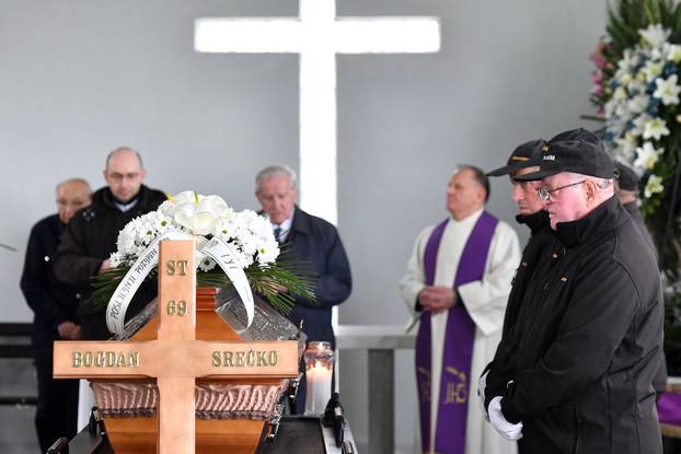 Mursko Središće: Sprovod nogometaša i trenera Srećka Bogdana