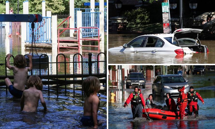 U poplavama 46 poginulih, u New Yorku 13 ljudi poginulo u potopljenim podrumima